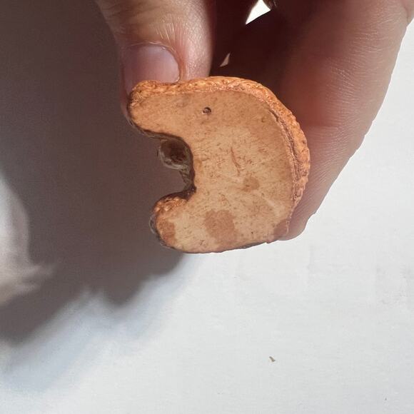 Vintage Barely Bears Christmas Ornaments Set of 3 Hand Painted Taiwan Boxed - Picture 9 of 16